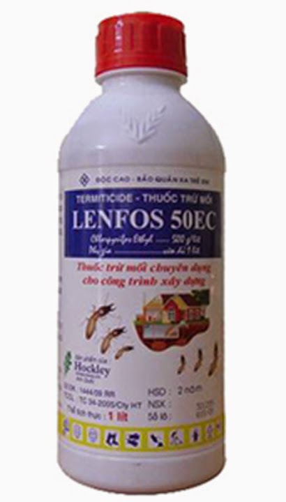 Thuốc diệt mối tận gốc Lenfos 50EC - Công ty TNHH Phòng trừ Mối và Khử trùng - Terpestco (Since 1997)